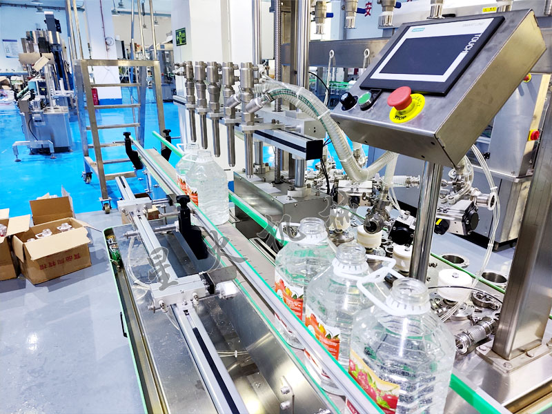 全自动洗衣液称重灌装机