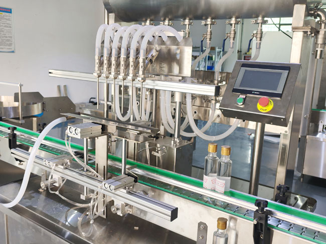 全自动香油灌装机-小磨油灌装压盖机